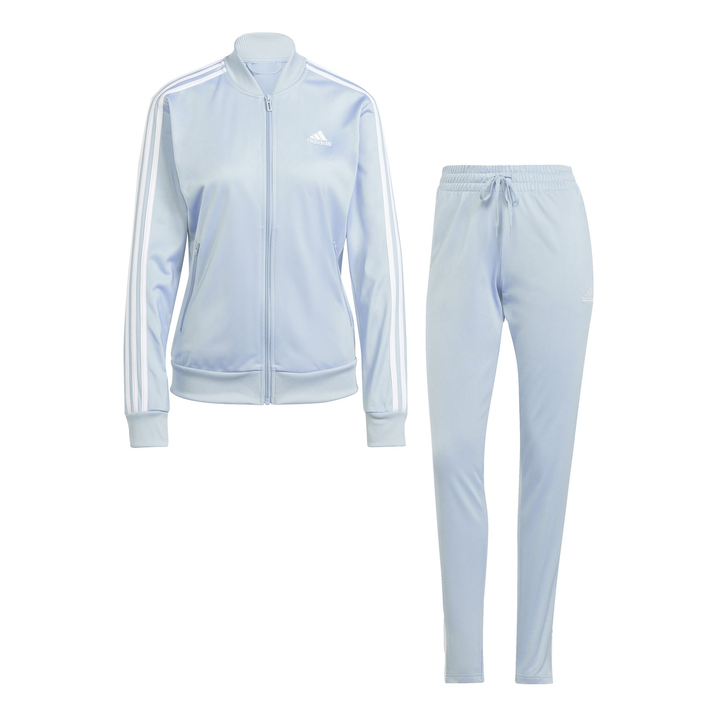 adidas 3Stripes Survêtement Femmes - bleu clair, blanc