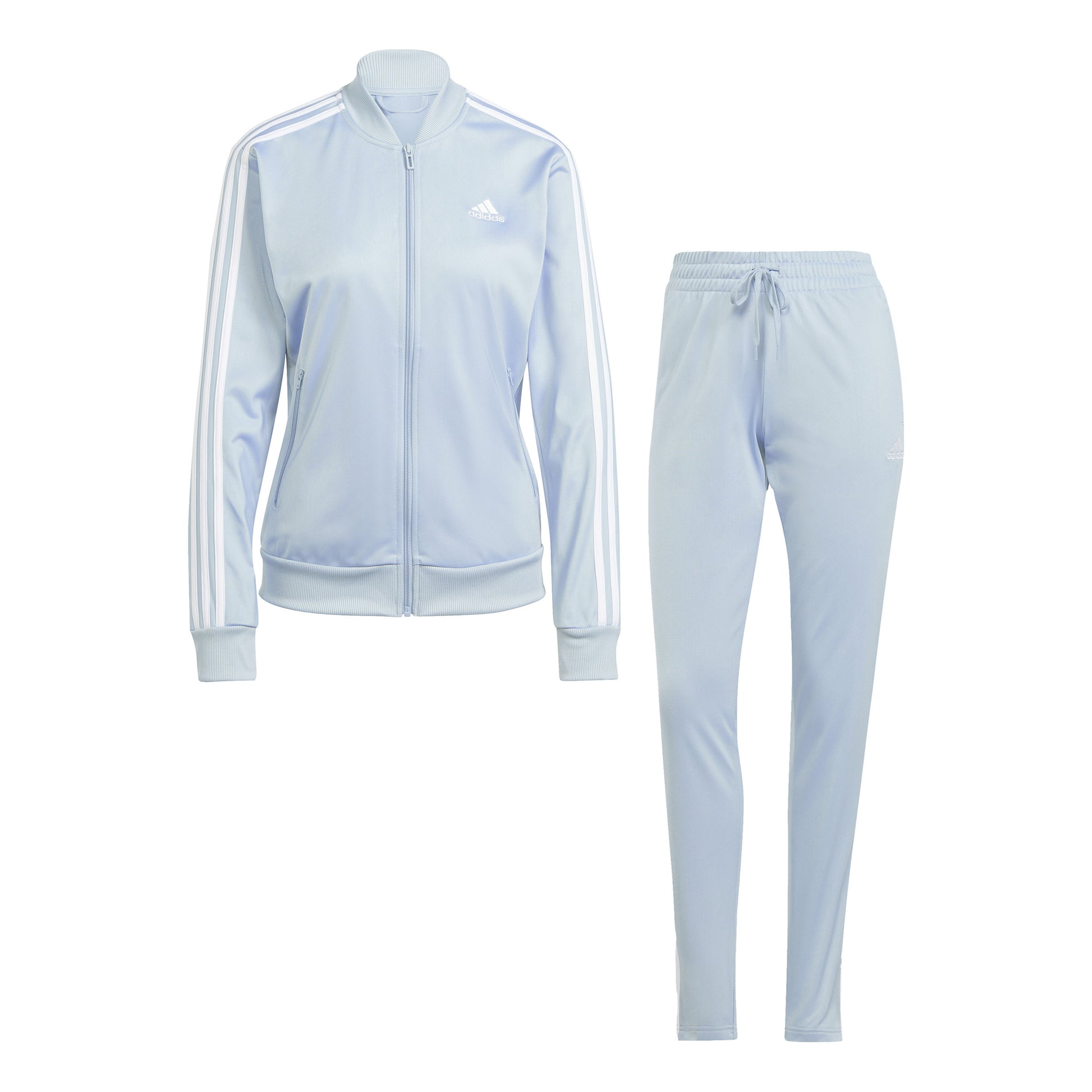 adidas 3Stripes Survêtement Femmes - bleu clair, blanc