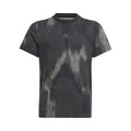 AOP T-Shirt Jungen - schwarz, grau
