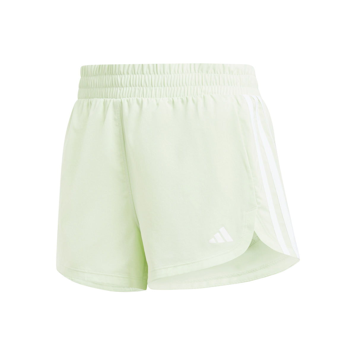 adidas Pacer Woven mid Shorts Femmes - vert clair,