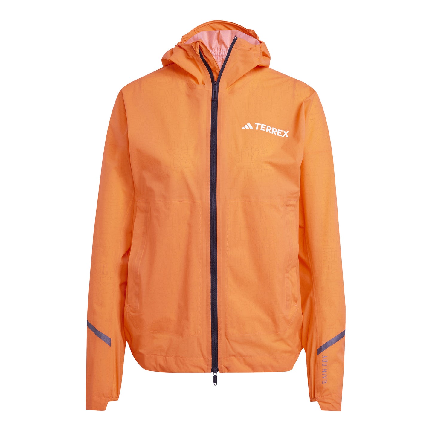 adidas Terrex XPR Light Rain Giacca da corsa Donna - arancione,