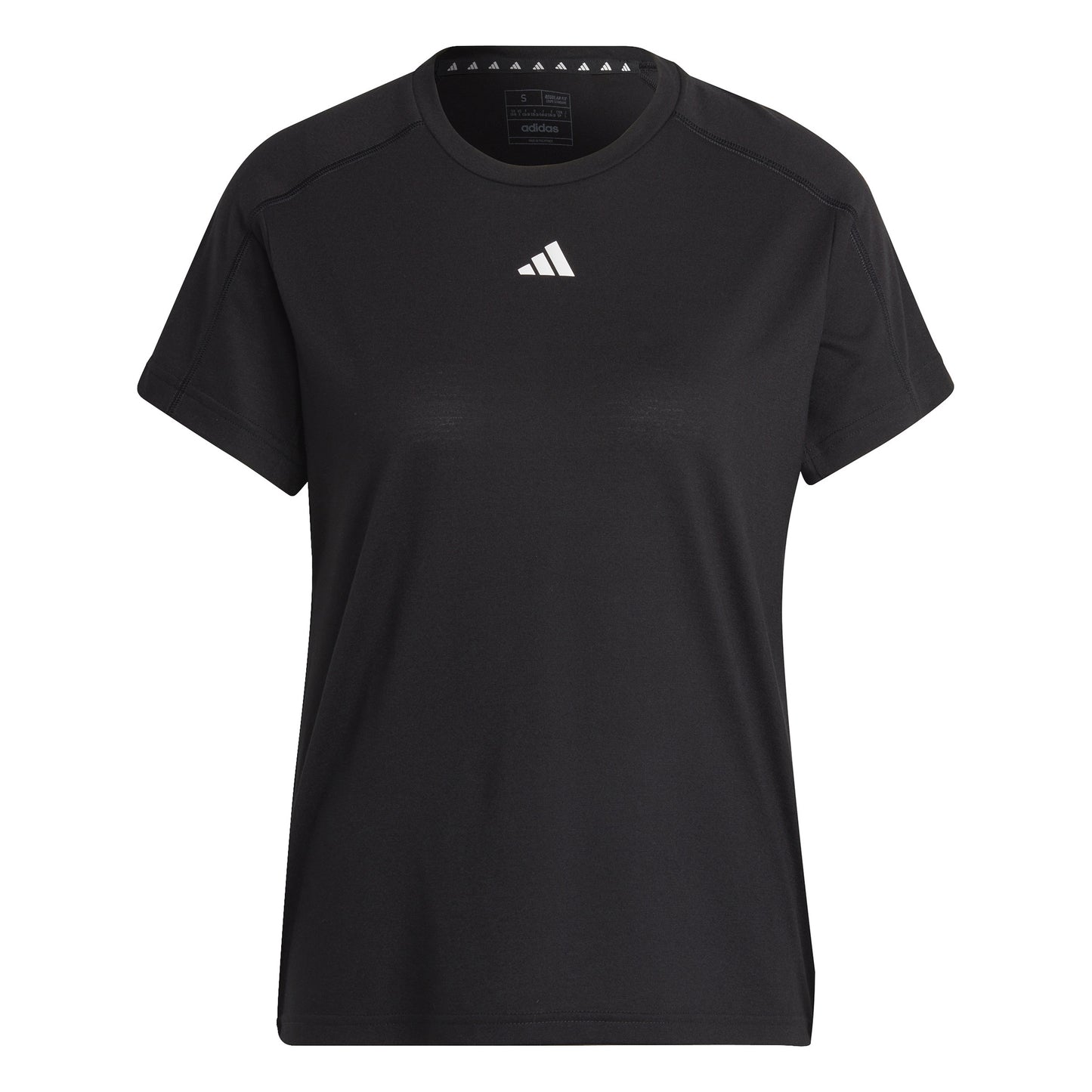 adidas Training Essentials Crew Maglietta Donna-Nero