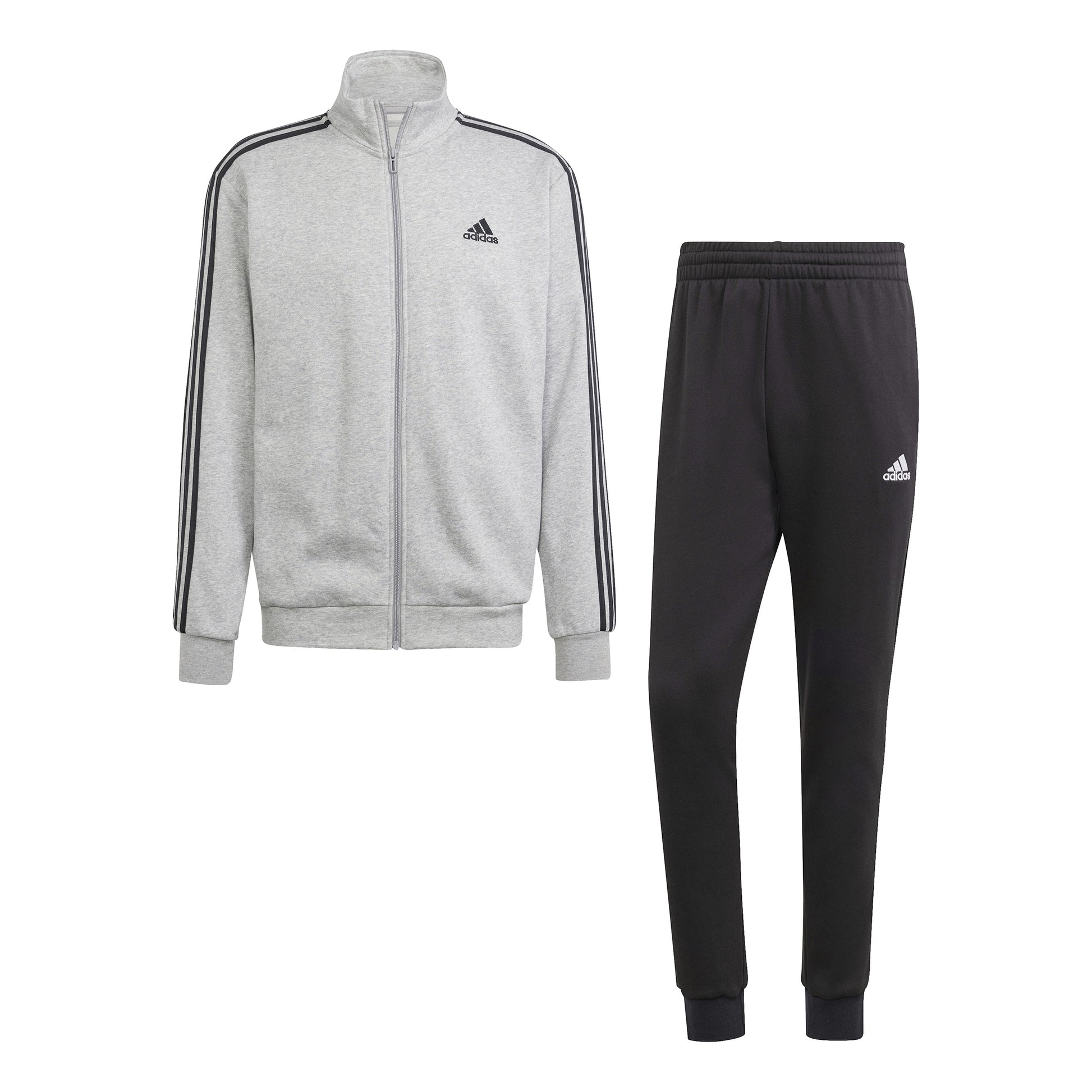 adidas 3Stripes Training Survêtement Hommes-Gris Clair,Noir