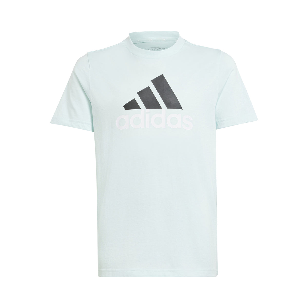 adidas Big Logo 2 T-Shirt Jungen - mint, schwarz