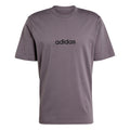 Linear Single Jersey T-Shirt Herren-Dunkelgrau
