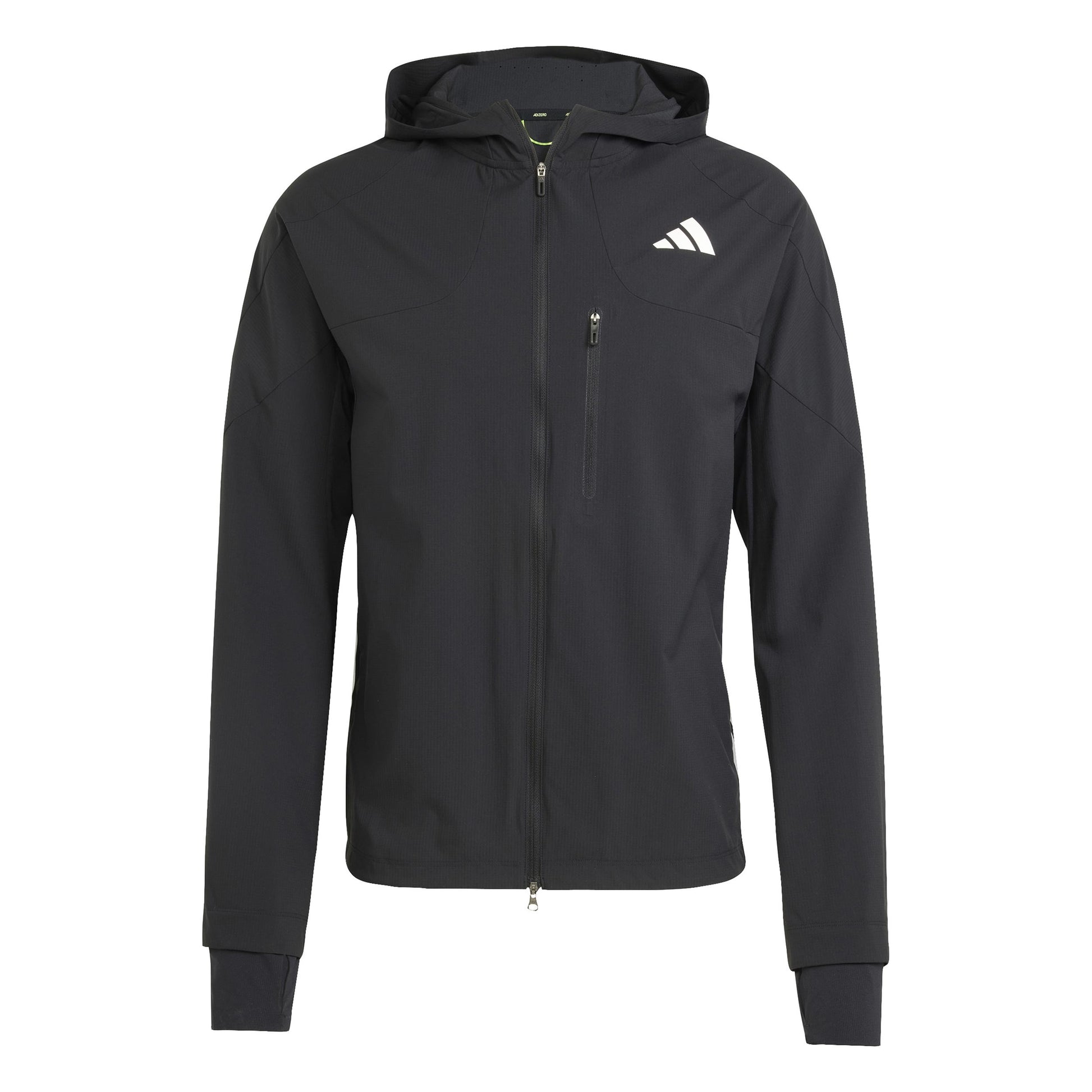 adidas adizero Laufjacke Herren - schwarz, schwarz
