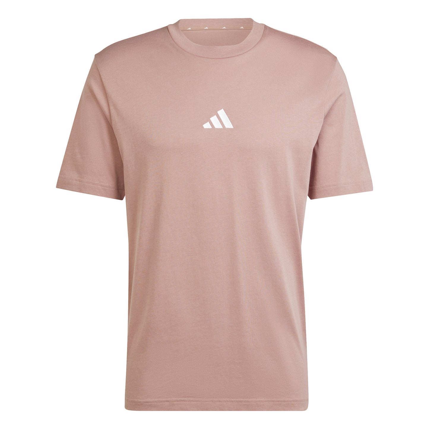 adidas Essentials Small Logo T-Shirt Herren - altrosa,