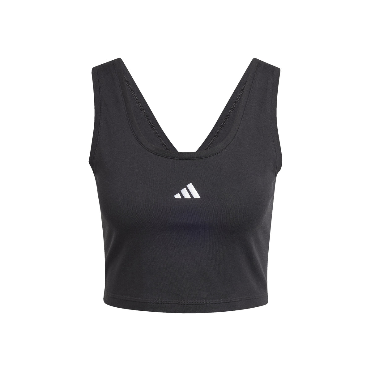 adidas Essentials Small Logo Tank-Top Damen-Schwarz