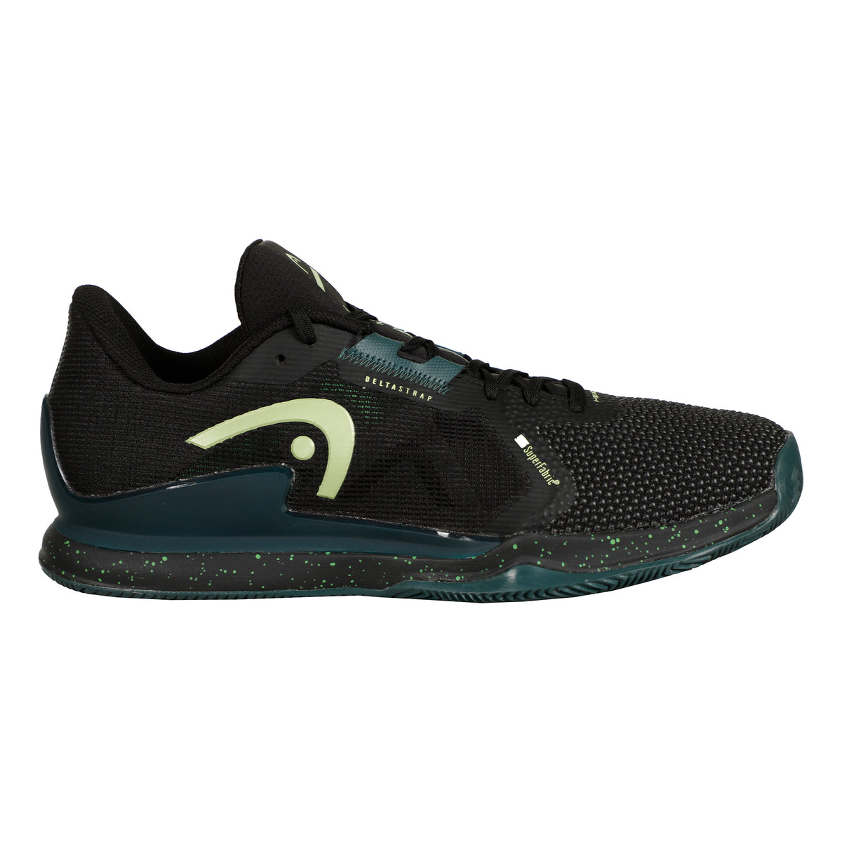 HEAD Sprint Pro 3.5 SF Scarpa per terra rossa Uomini - nero, verde scuro