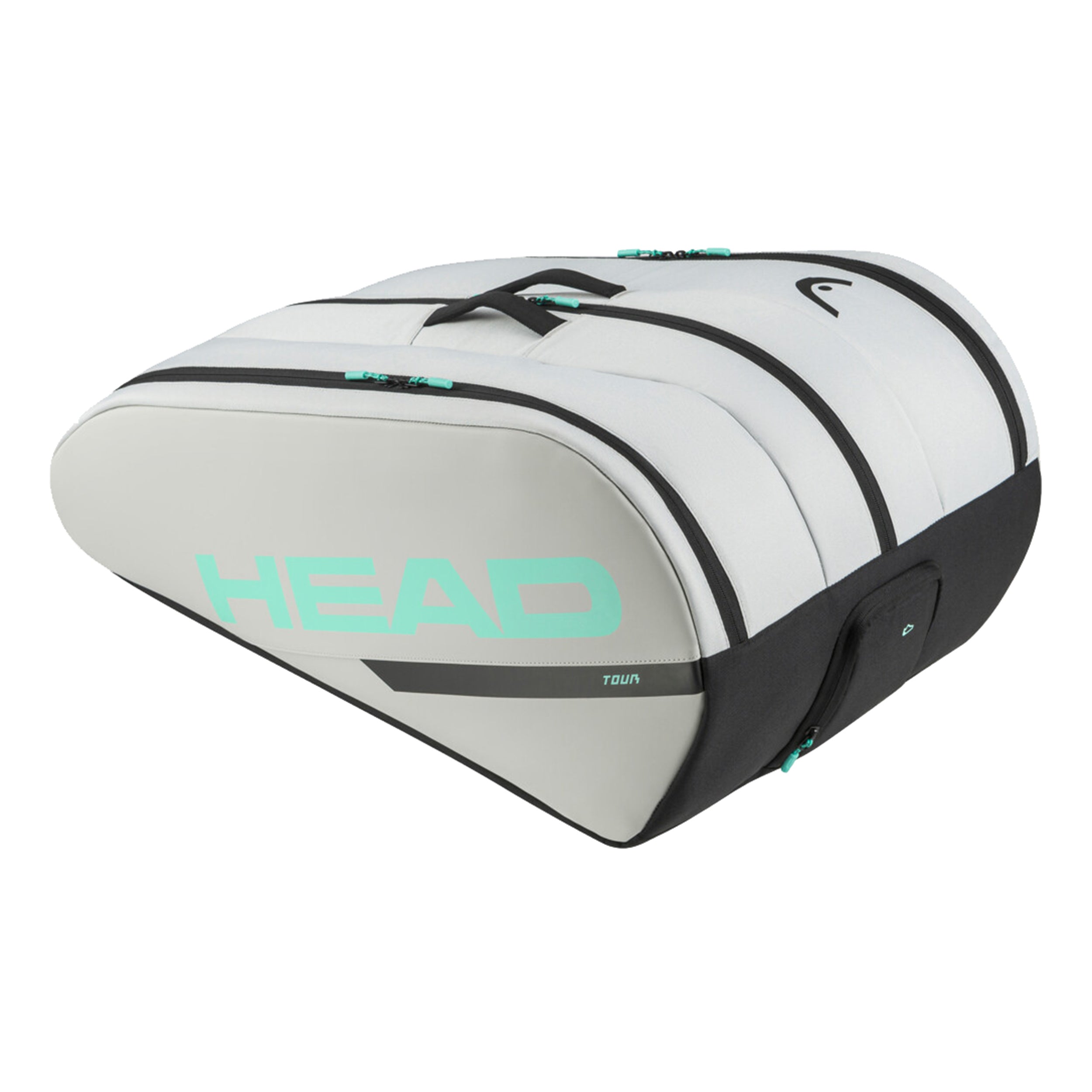 HEAD Tour Racquet Bag XL Schlägertasche-Weiß,Schwarz