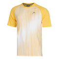 Performance T-Shirt Herren - goldgelb, weiß
