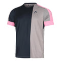 Play Tech T-Shirt Herren - dunkelblau, rosa