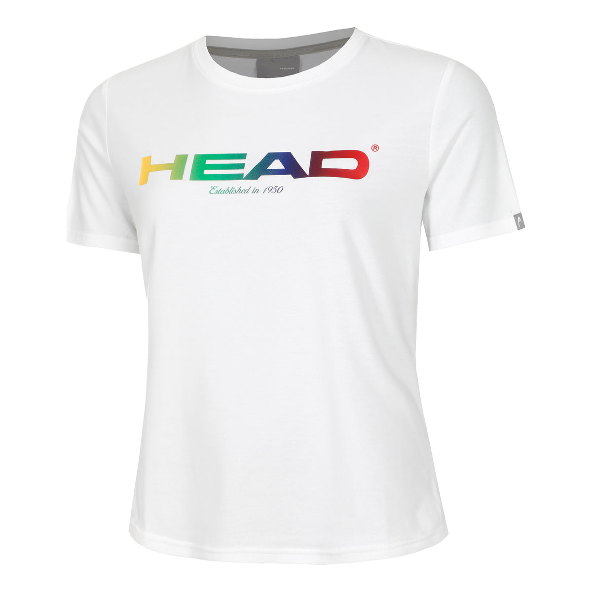 HEAD Rainbow T-shirt Femmes - blanc,