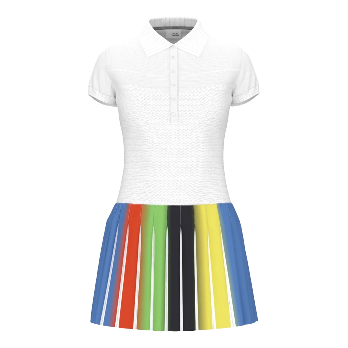 HEAD Vogue Abito Donna - bianco, multicolore