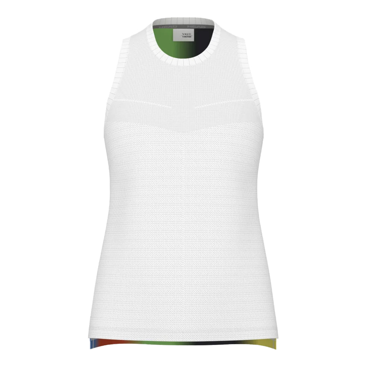HEAD Vogue Canottiera Donna - bianco, multicolore