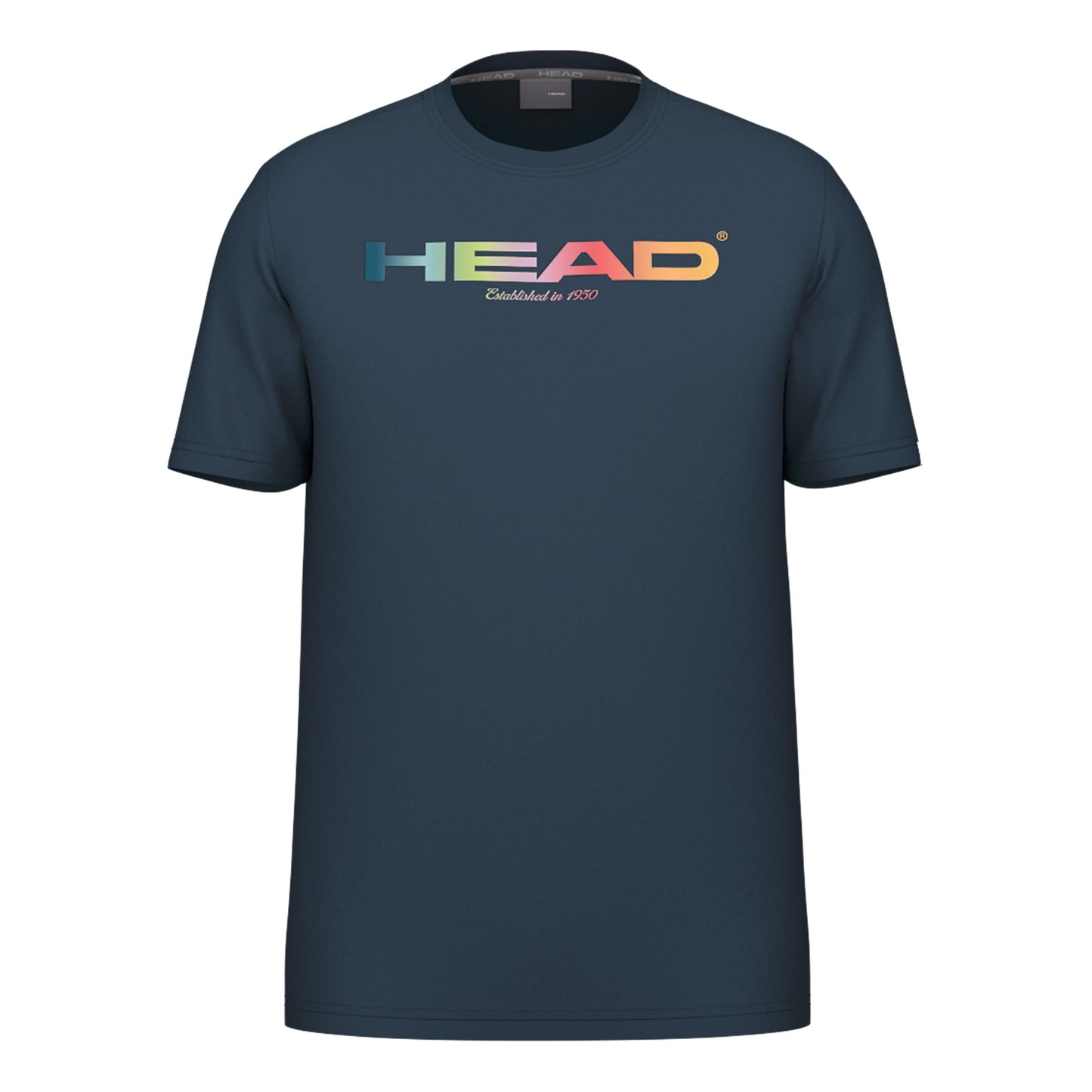 HEAD Vision Rainbow Maglietta Uomini - blu scuro,