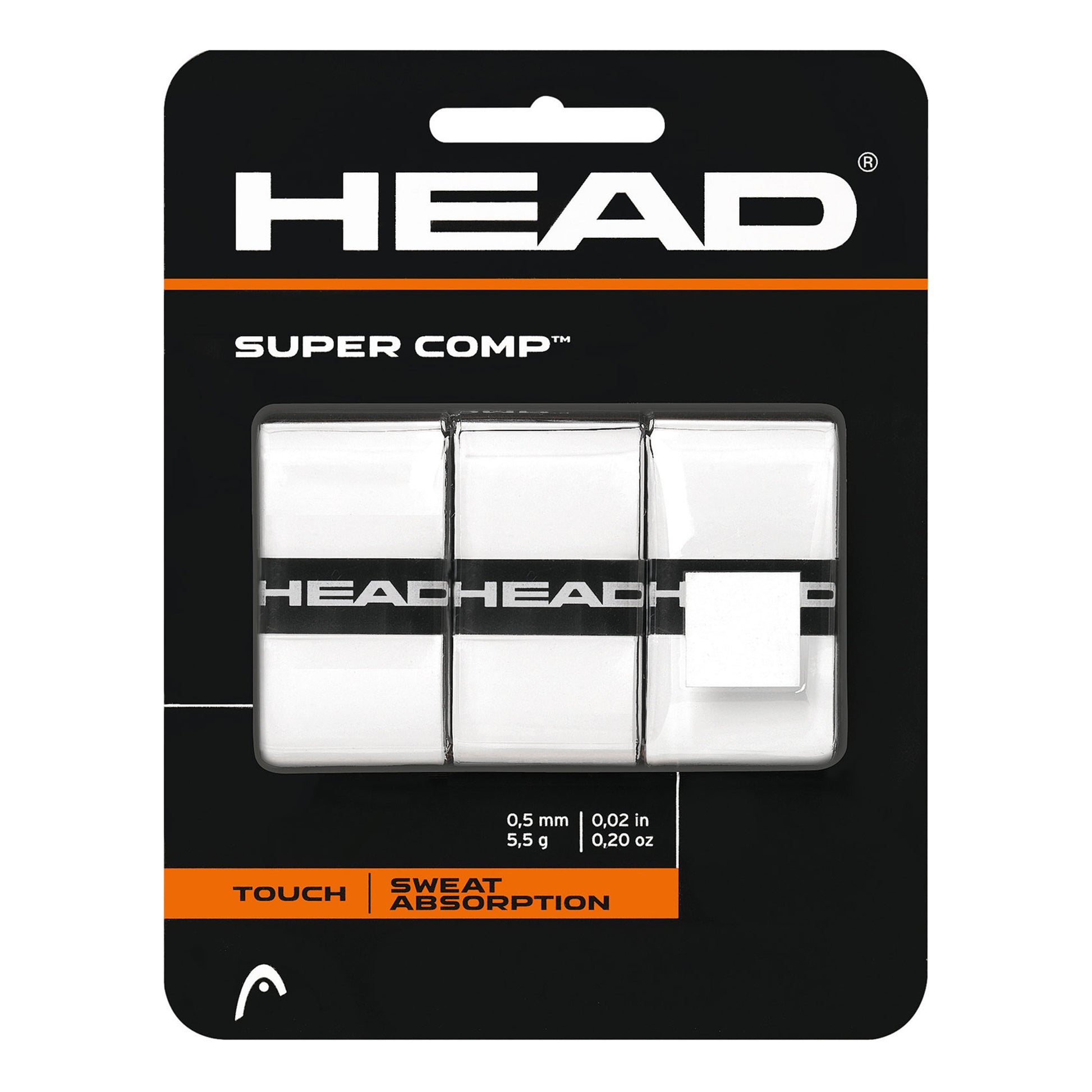 HEAD Super Comp 3er Pack - weiß