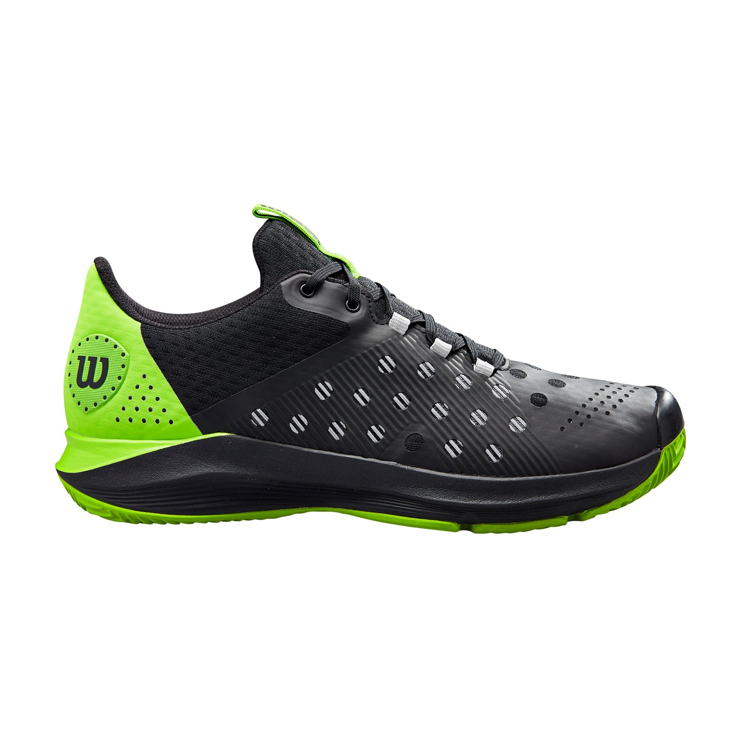 Wilson Hurakn Padelschuh Herren - schwarz, neongrün