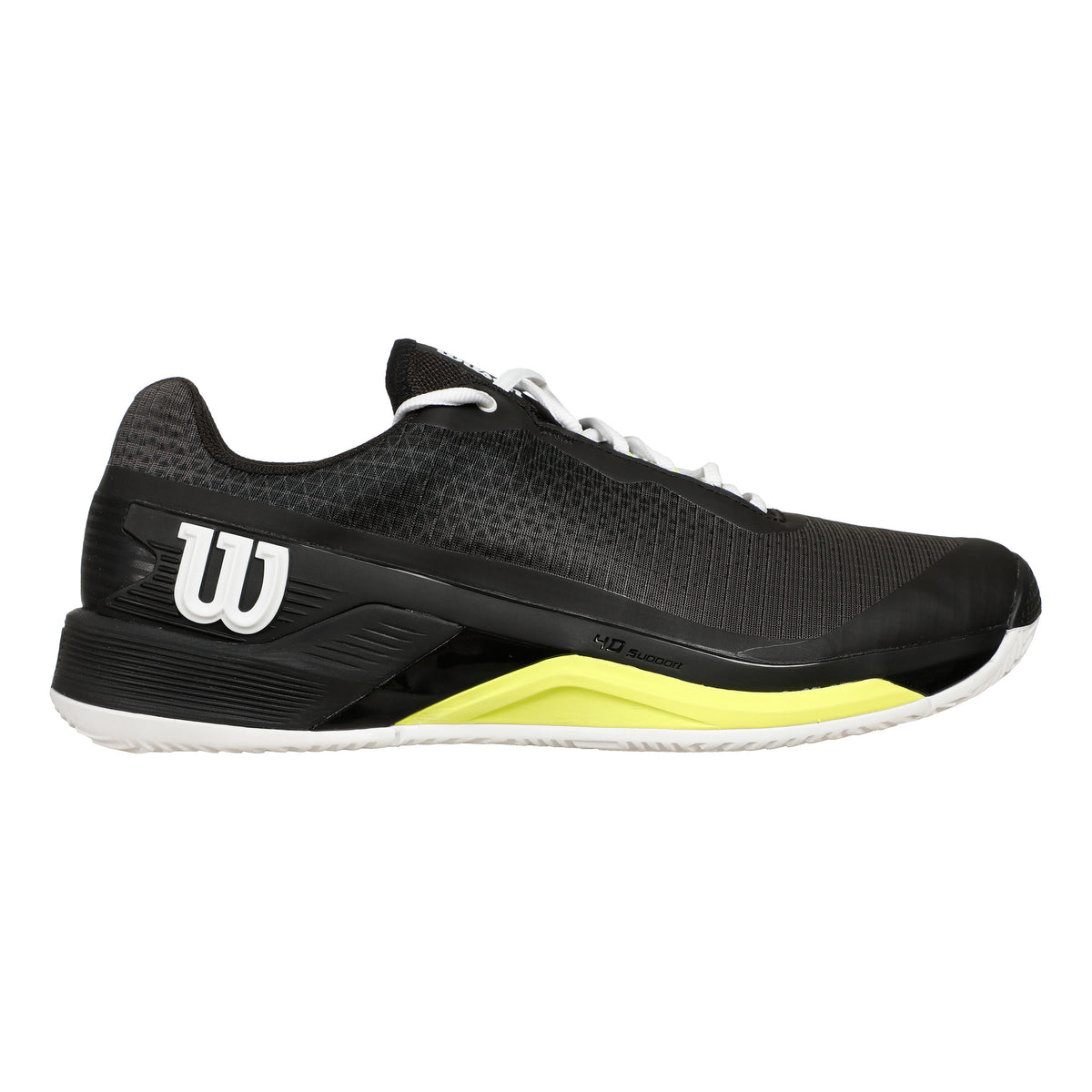 Wilson Rush Pro 4.0 Chaussure terre battue Hommes - noir, blanc