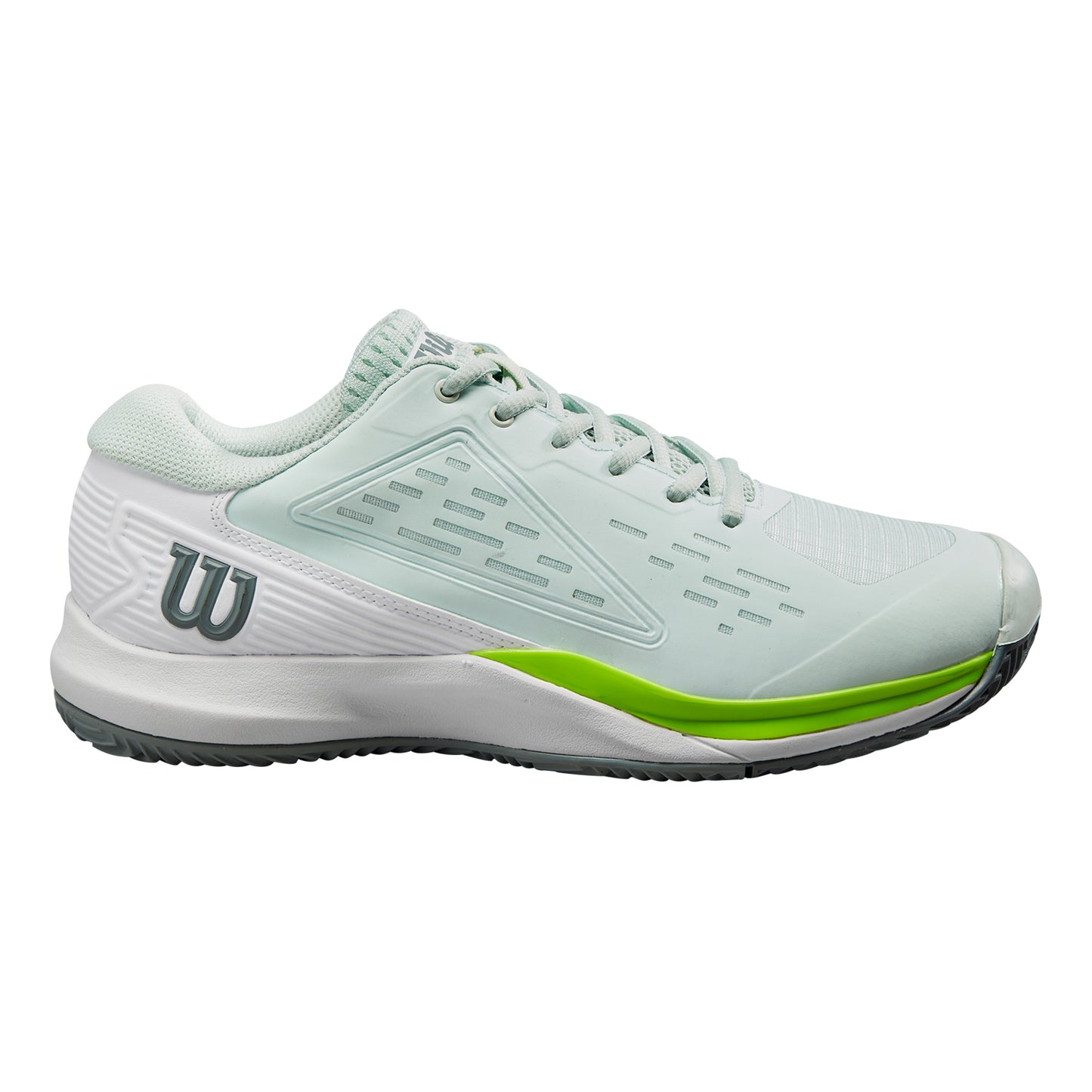 Wilson Rush Pro ACE CLY Scarpa Per Terra Rossa Donna-Mint,Bianco