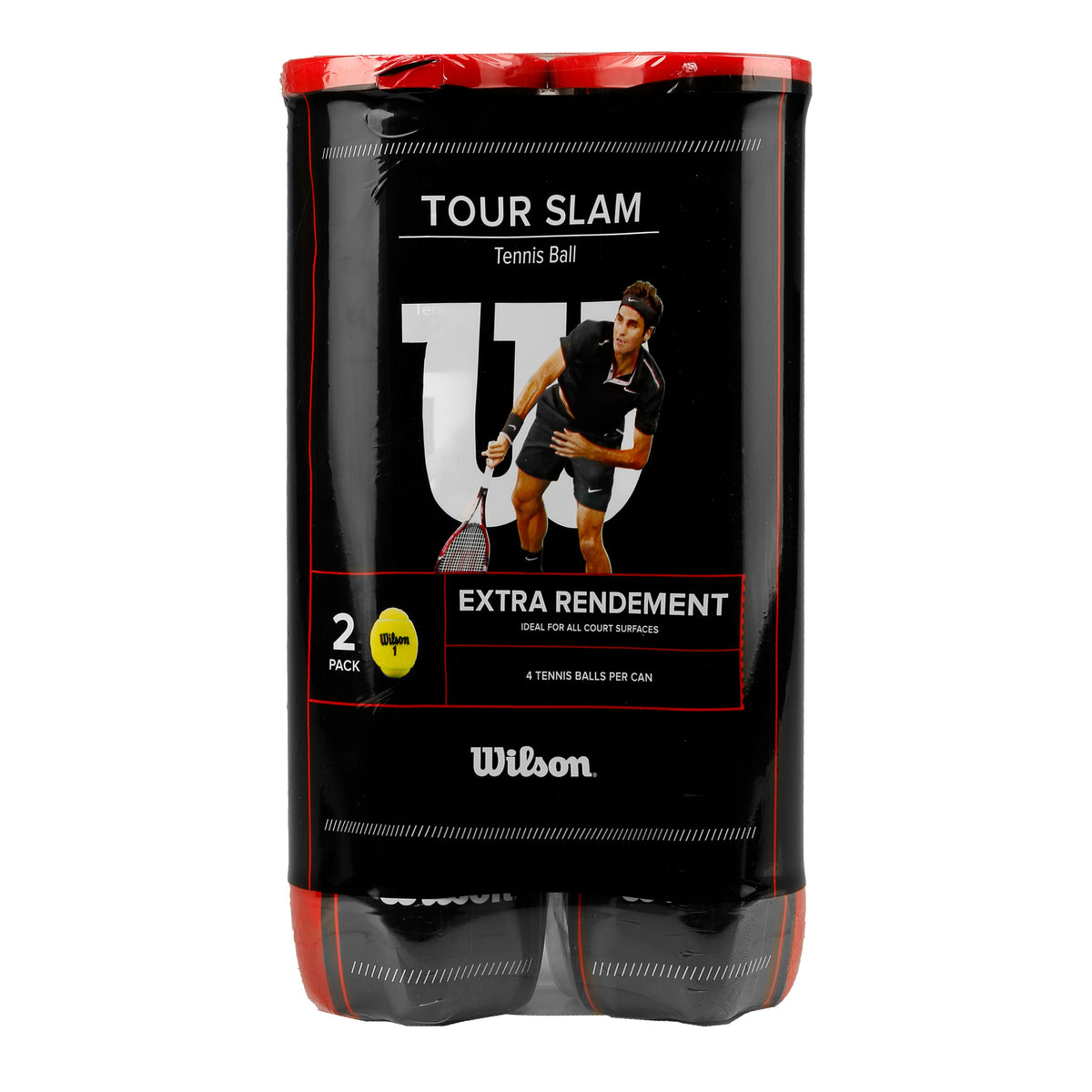 Wilson Tour Slam 2 tubes de 4