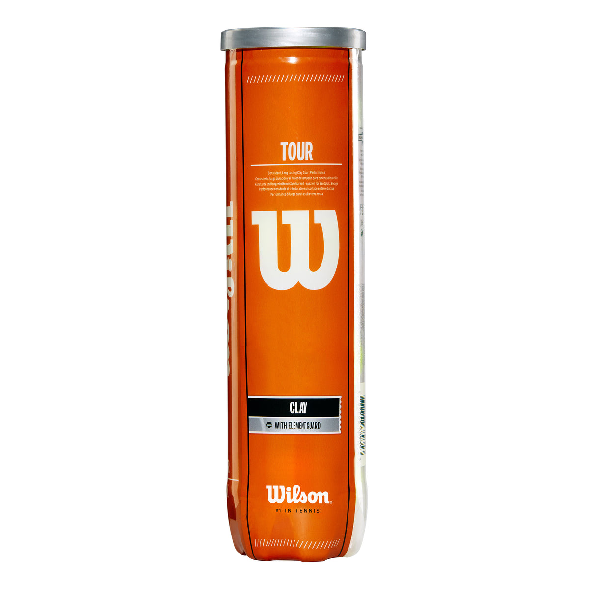 Wilson Tour Clay TBall 4er 4er Dose