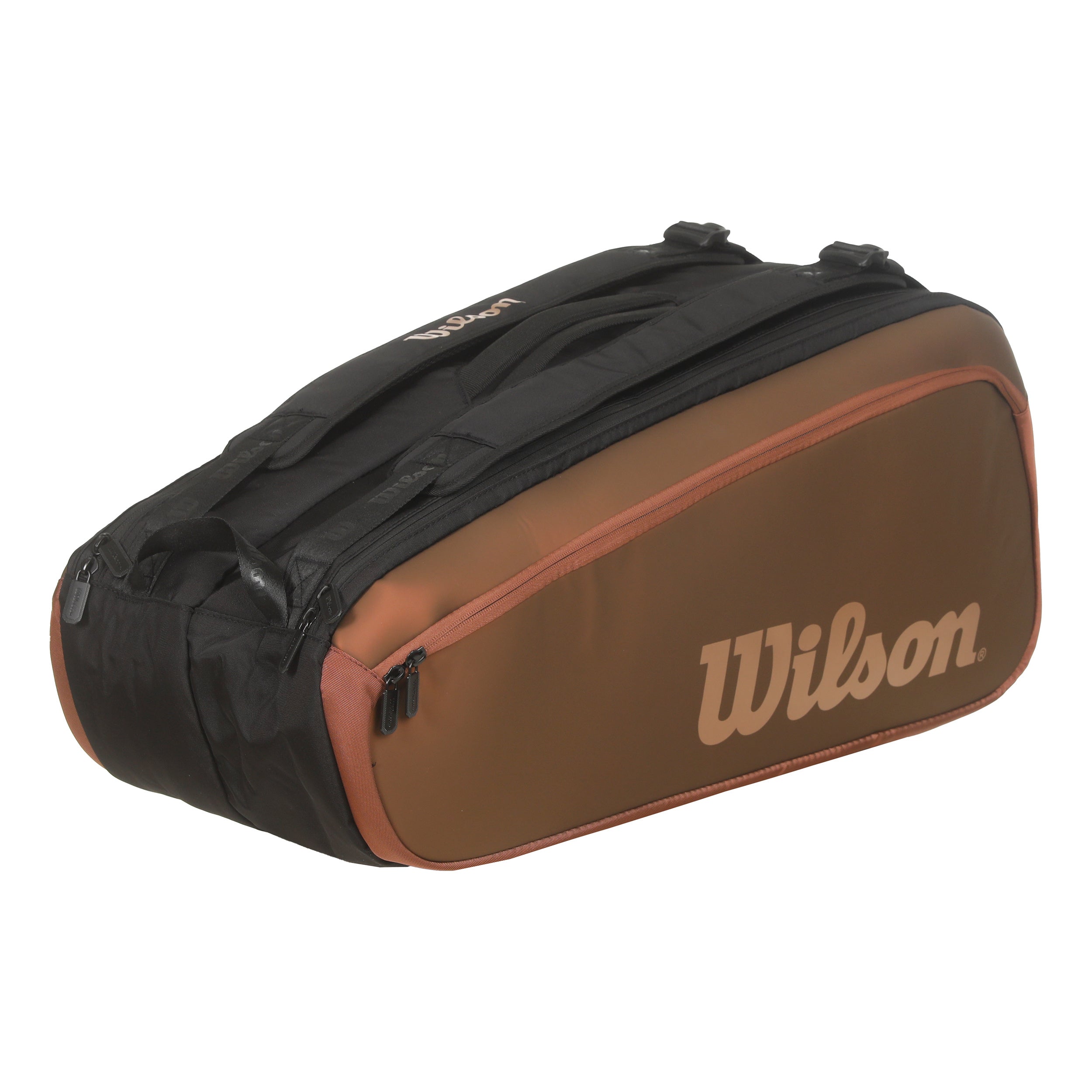 Wilson Pro Staff Super Tour V14 Borsa Per Racchetta Da 9-Bronzo