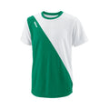 Team II Angle Crew Maglietta Ragazzi - verde, bianco