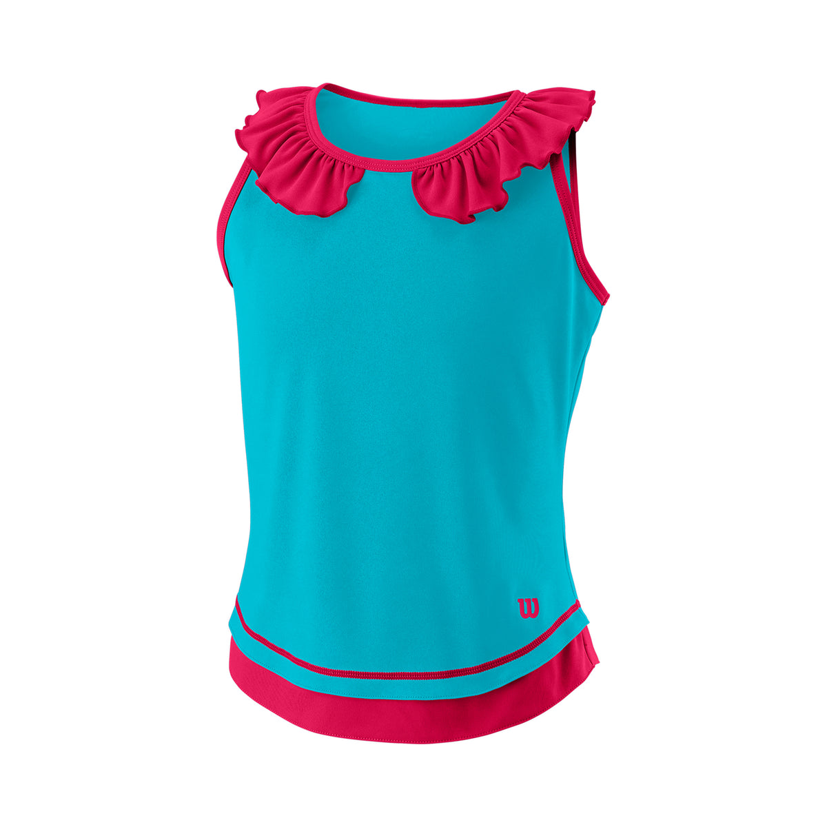 Wilson Competition II Débardeur tank top Filles - bleu, pink