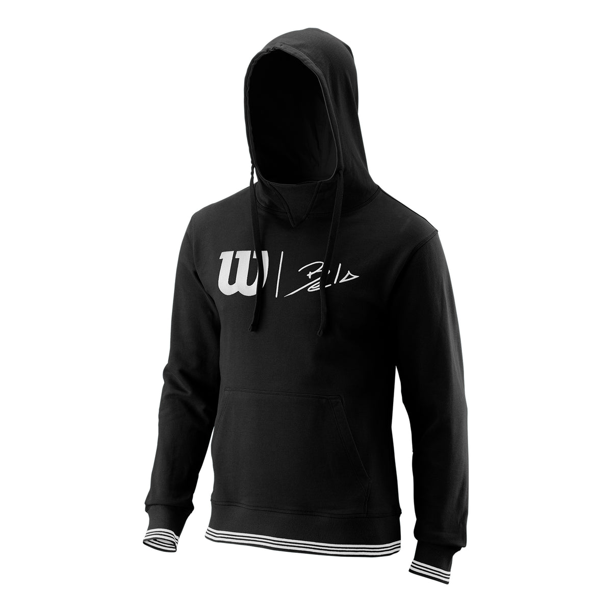 Wilson Bela Slimfit Sweat À Capuche Hommes-Noir,Blanc