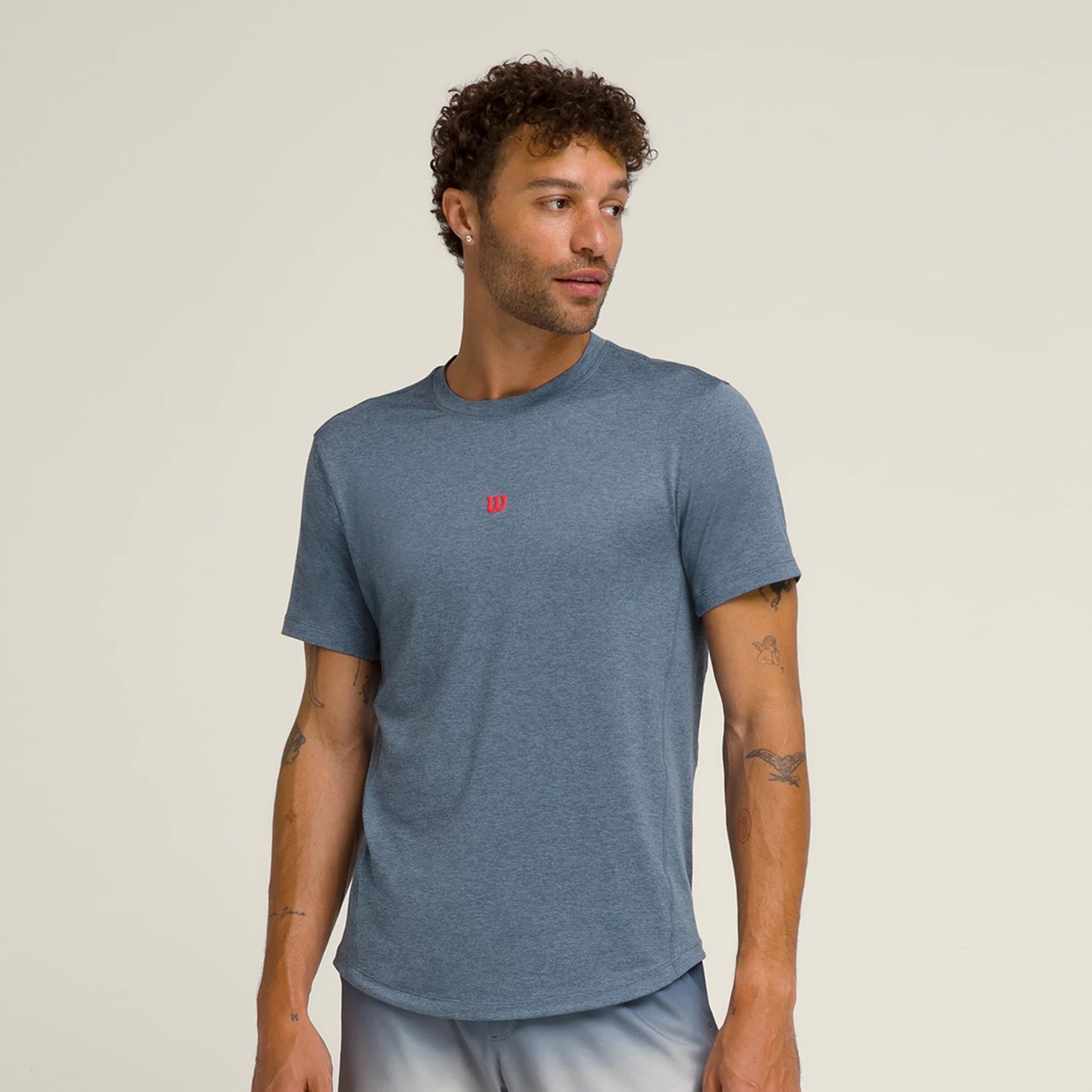 Wilson Everyday Performance Maglietta Uomini-Blu