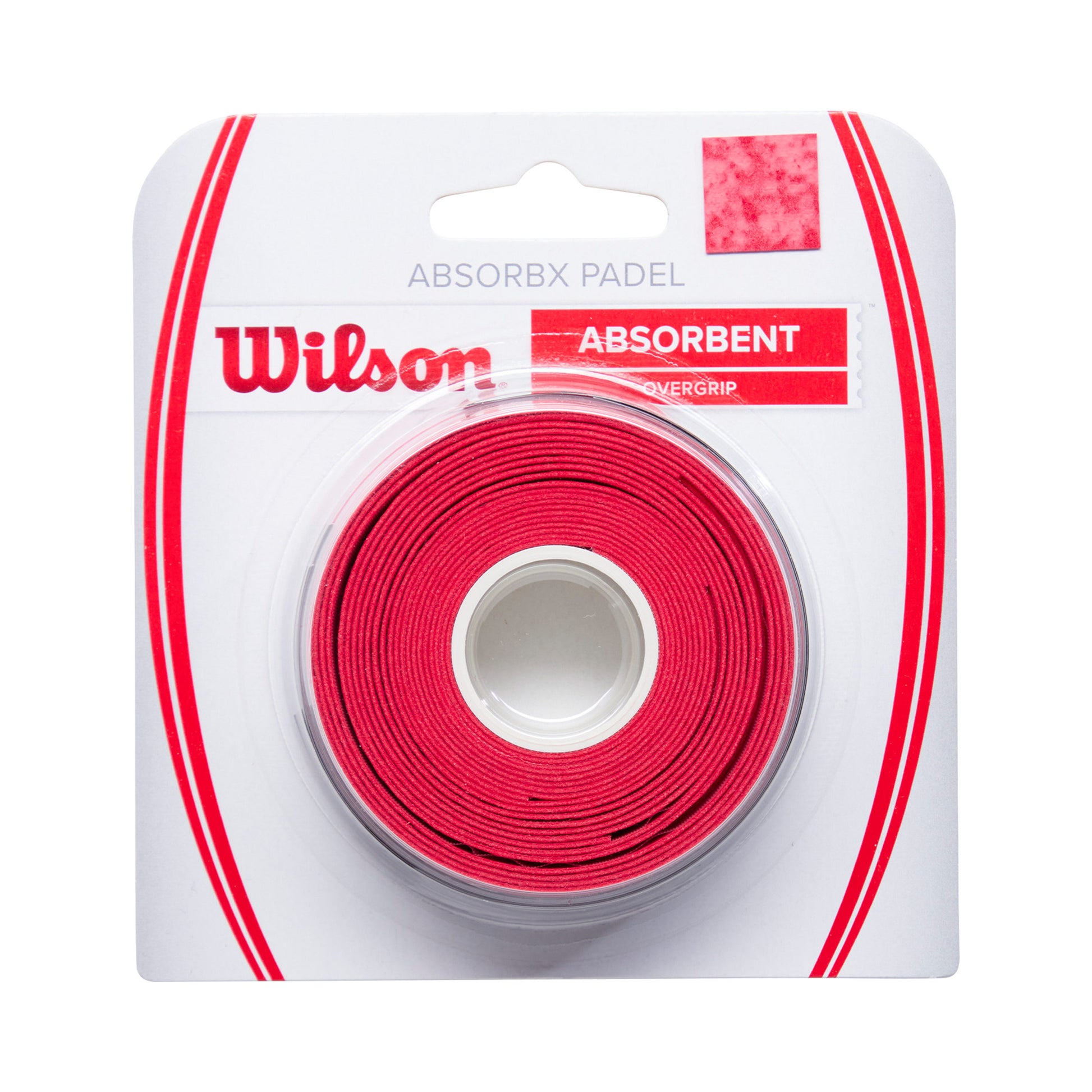 Wilson Pro Overgrip Confezione da 3 - rosso