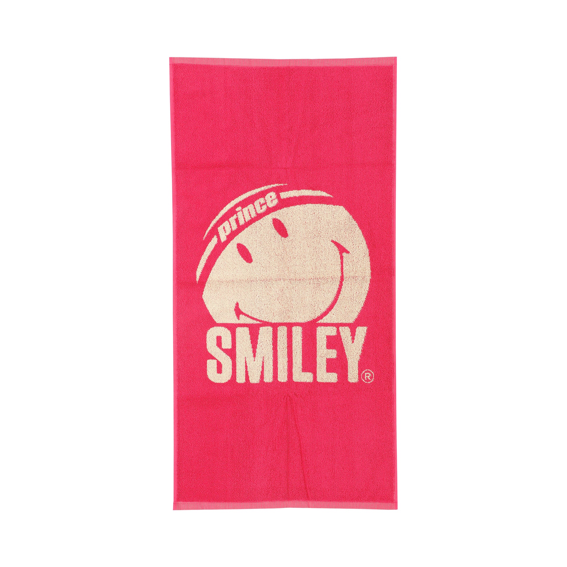 Prince Long Loop Twisted Asciugamano-Rosa,Crema