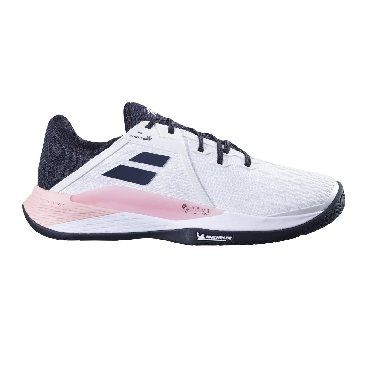 Babolat Benoit Paire Limited Edition Chaussures toutes surfaces Hommes - blanc, pink