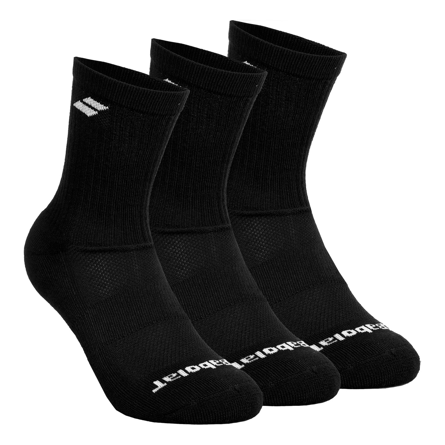 Babolat Calzini da tennis Confezione da 3 Unisex - nero, bianco