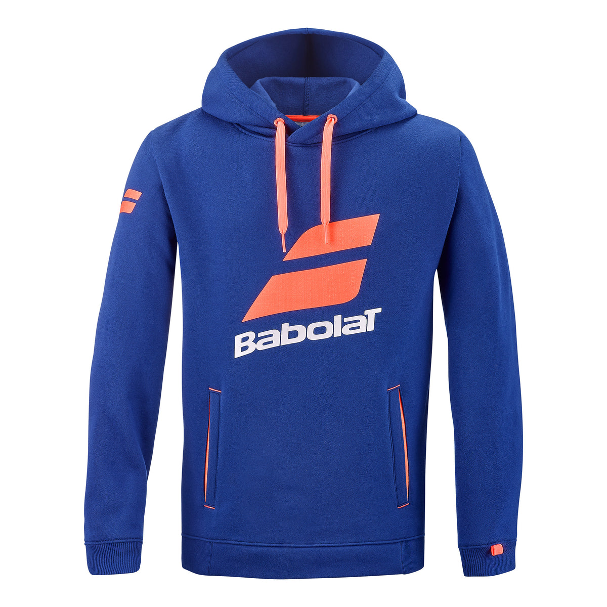 Babolat Exercise Sweat à capuche Enfants - bleu, corail
