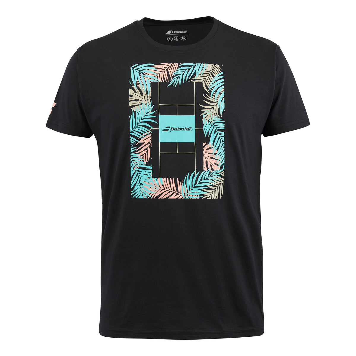 Babolat Exercise Message T-Shirt Herren - schwarz,