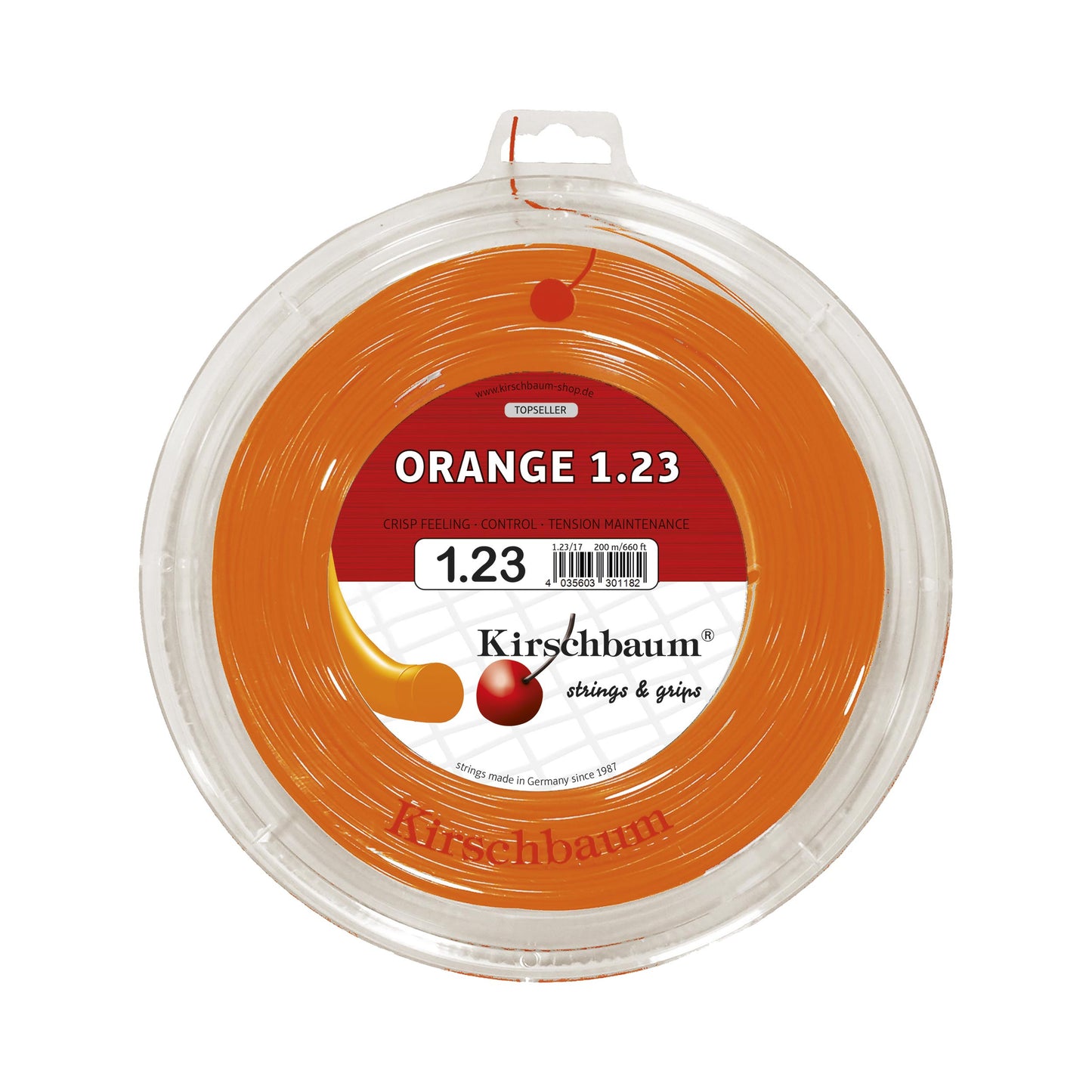 Kirschbaum Super Smash Bobine Cordage 200m-Orange