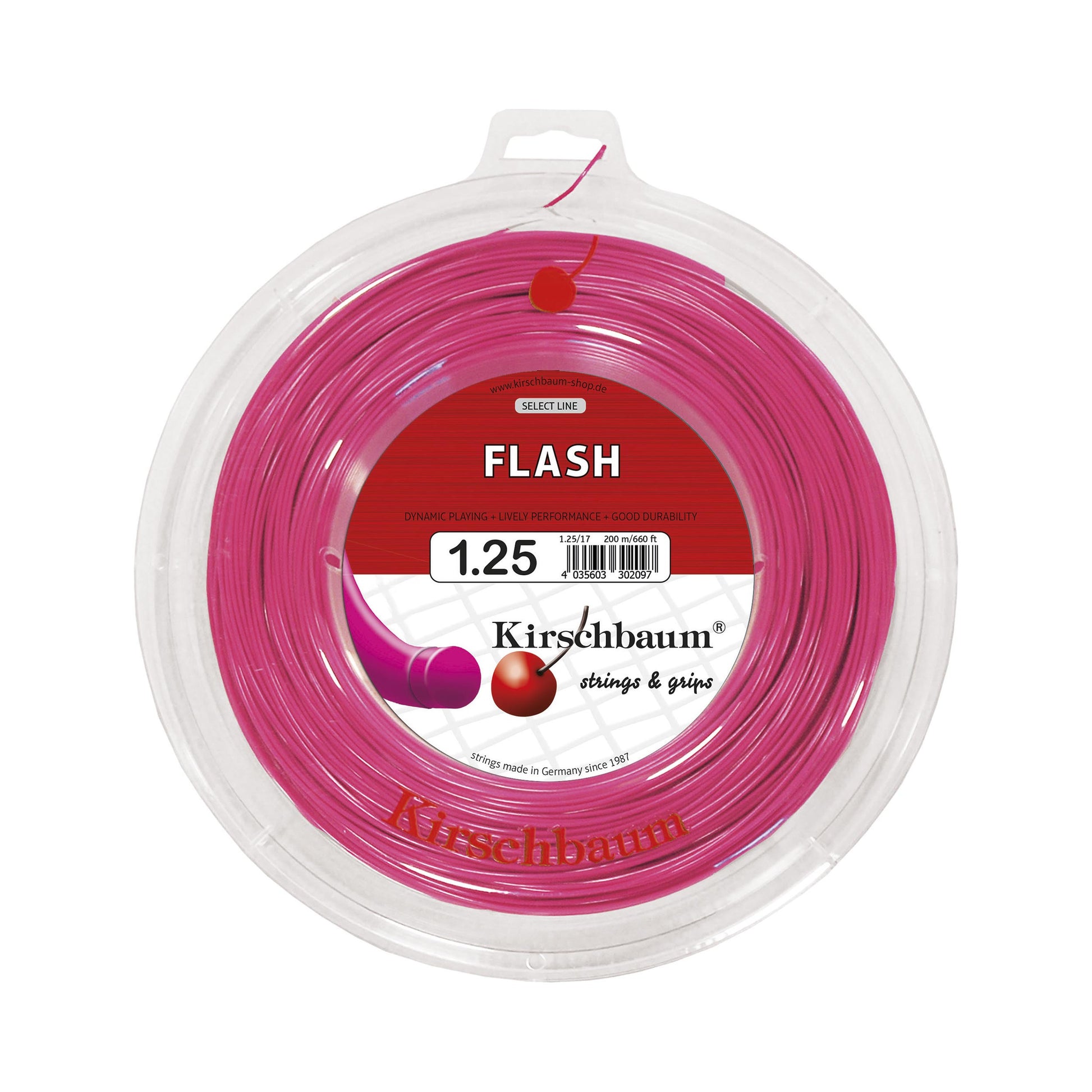 Kirschbaum Flash Bobine Cordage 200m-Pink