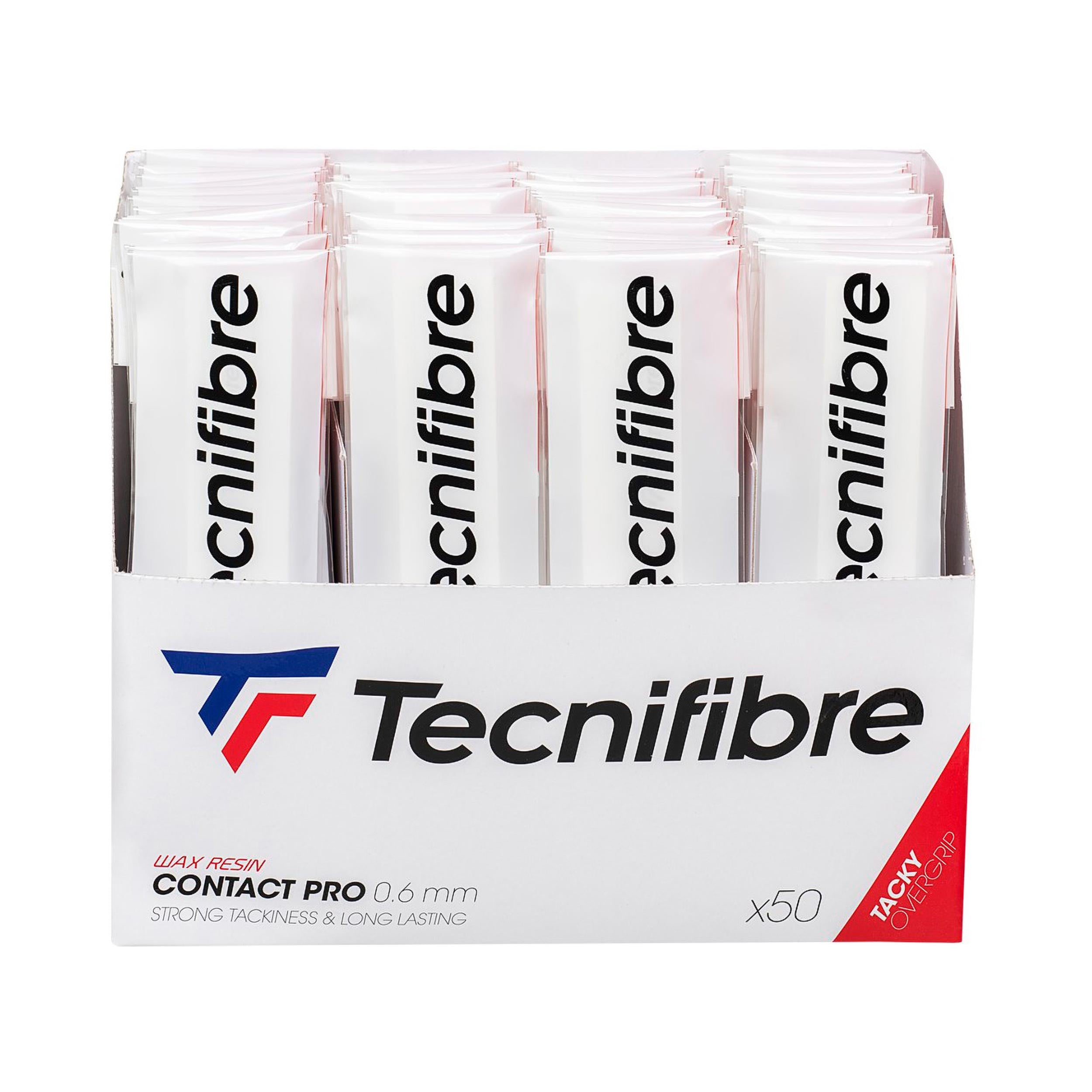Tecnifibre Contact Pro 50er Pack - weiß