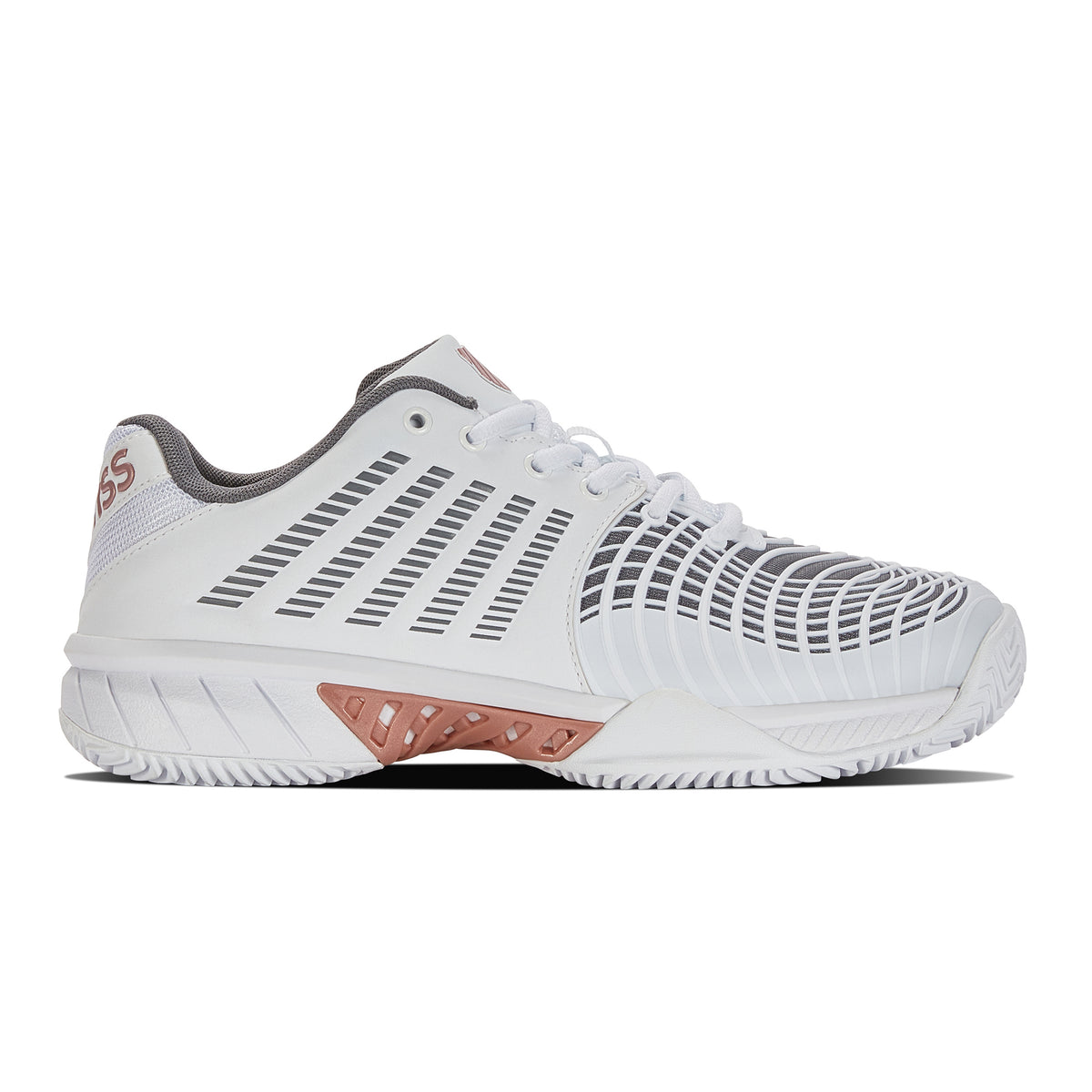 K-Swiss Express Light 3 Scarpa per terra rossa Donna - bianco, nero