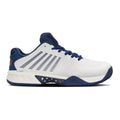 Hypercourt Express 2 Chaussure terre battue Hommes - blanc, bleu foncé