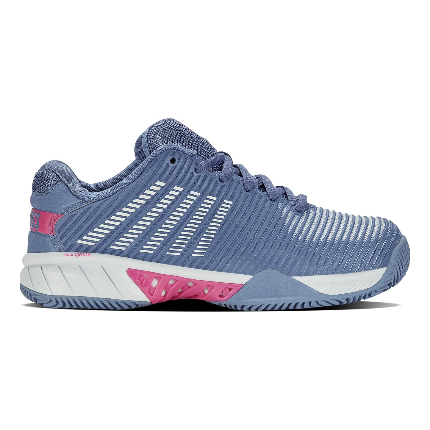 K-Swiss Hypercourt Express 2 Sandplatzschuh Special Edition Damen - flieder, blaugrau
