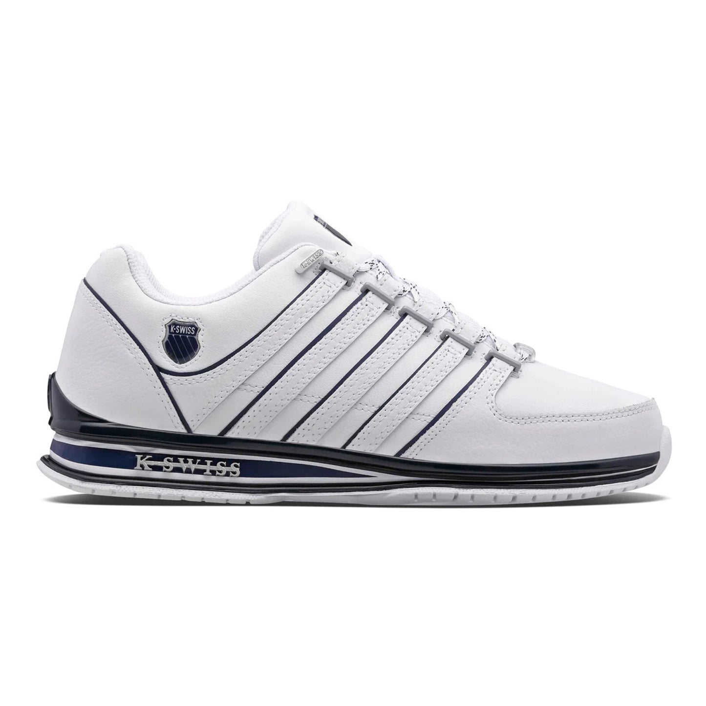 K-Swiss Rinzler Baskets Hommes - blanc, gris foncé