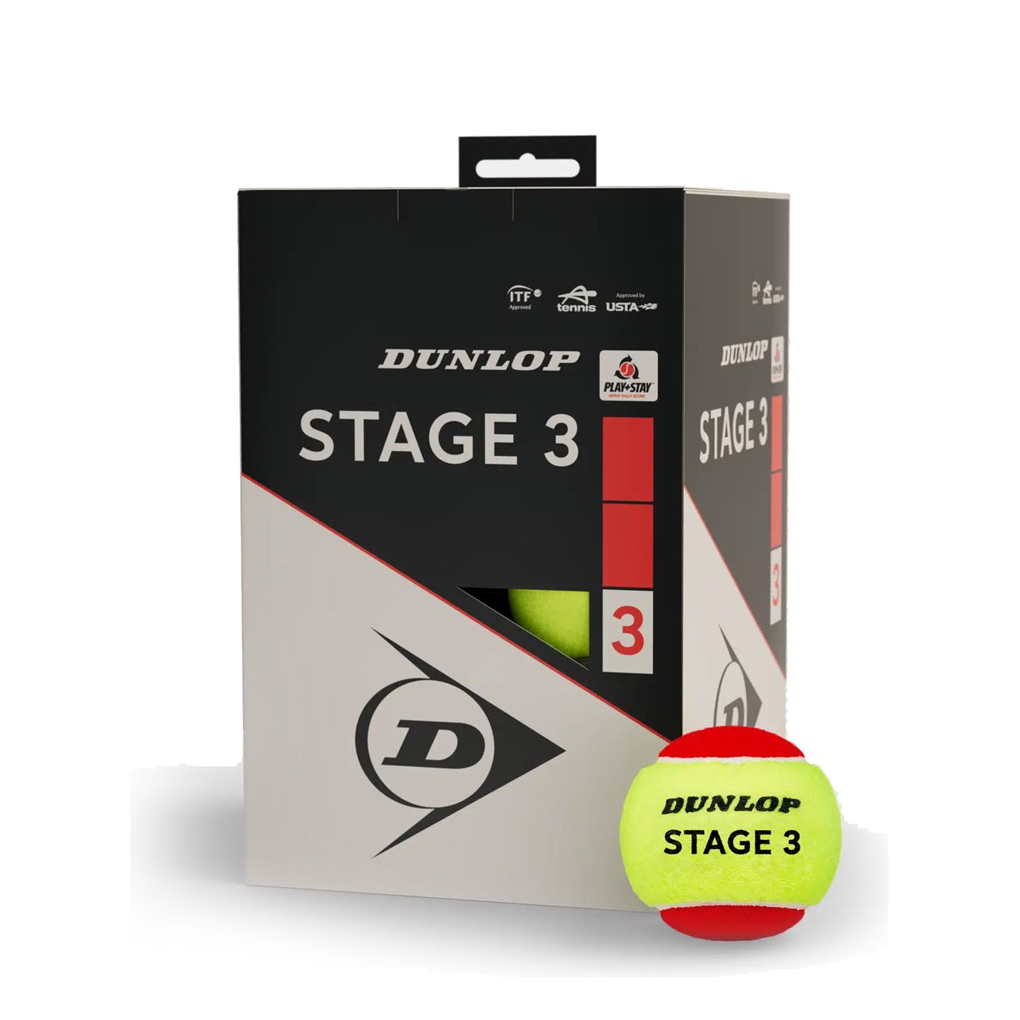 Dunlop Stage 3 Red Box de 12