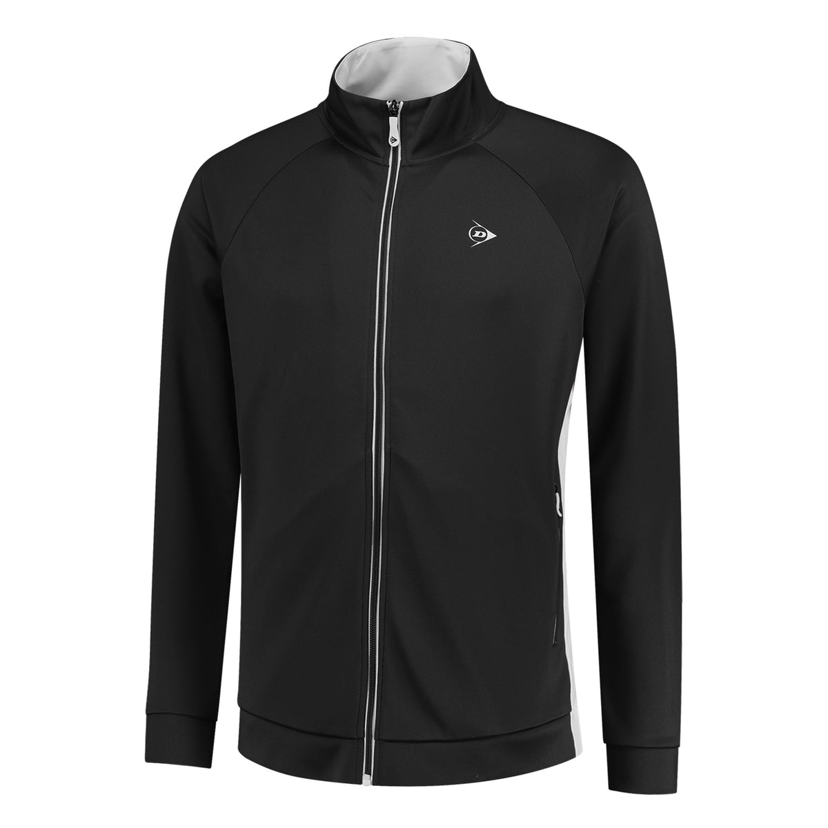Dunlop Knitted Giacca da allenamento Ragazzi - nero, bianco