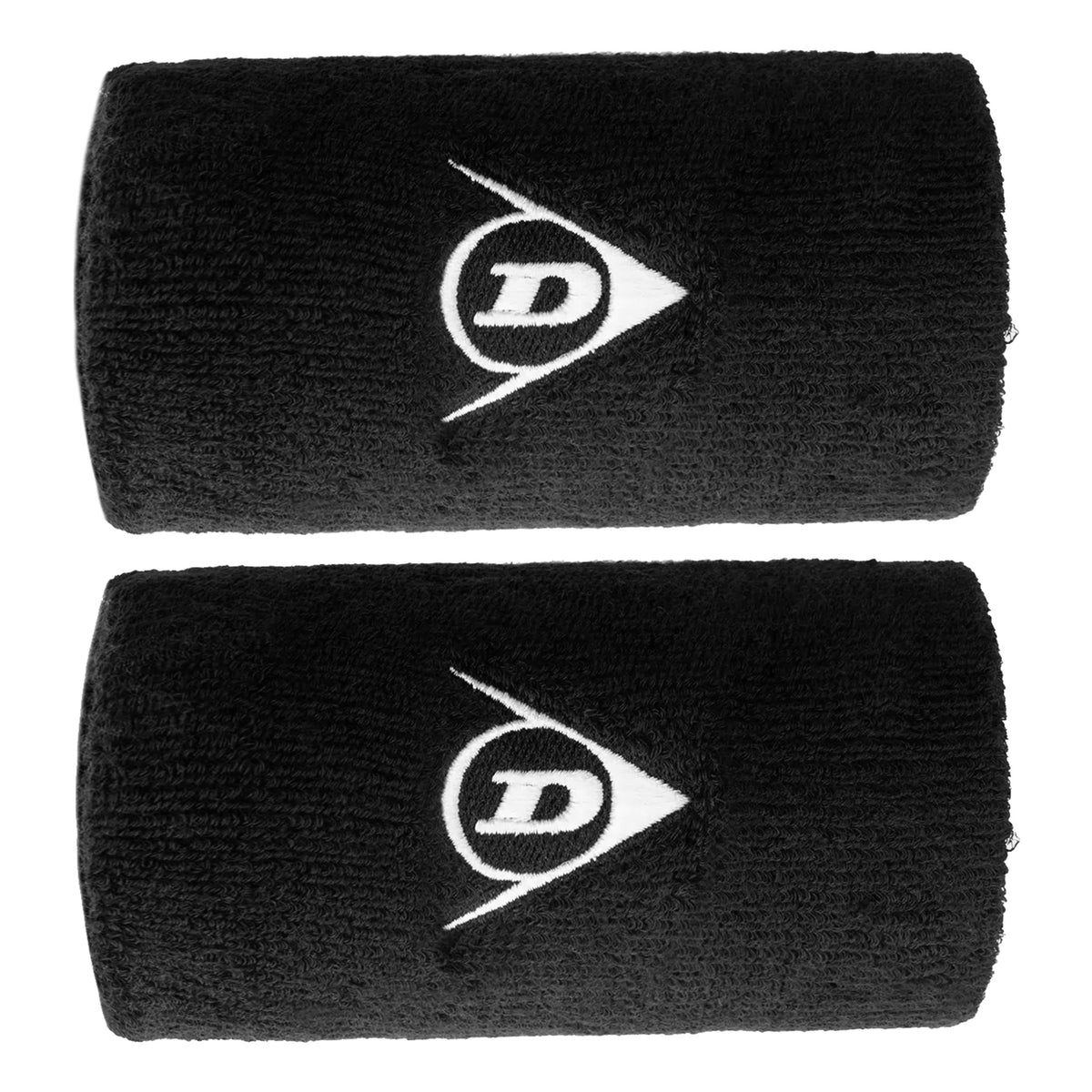 Dunlop Lang Poignet Pack de 2 unités Unisex - noir,