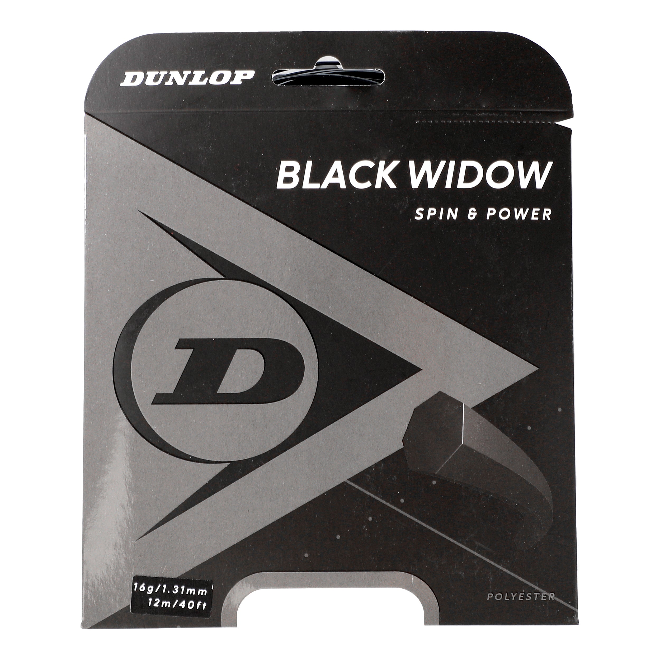 Dunlop Black Widow Set Di Corde 12m-Nero