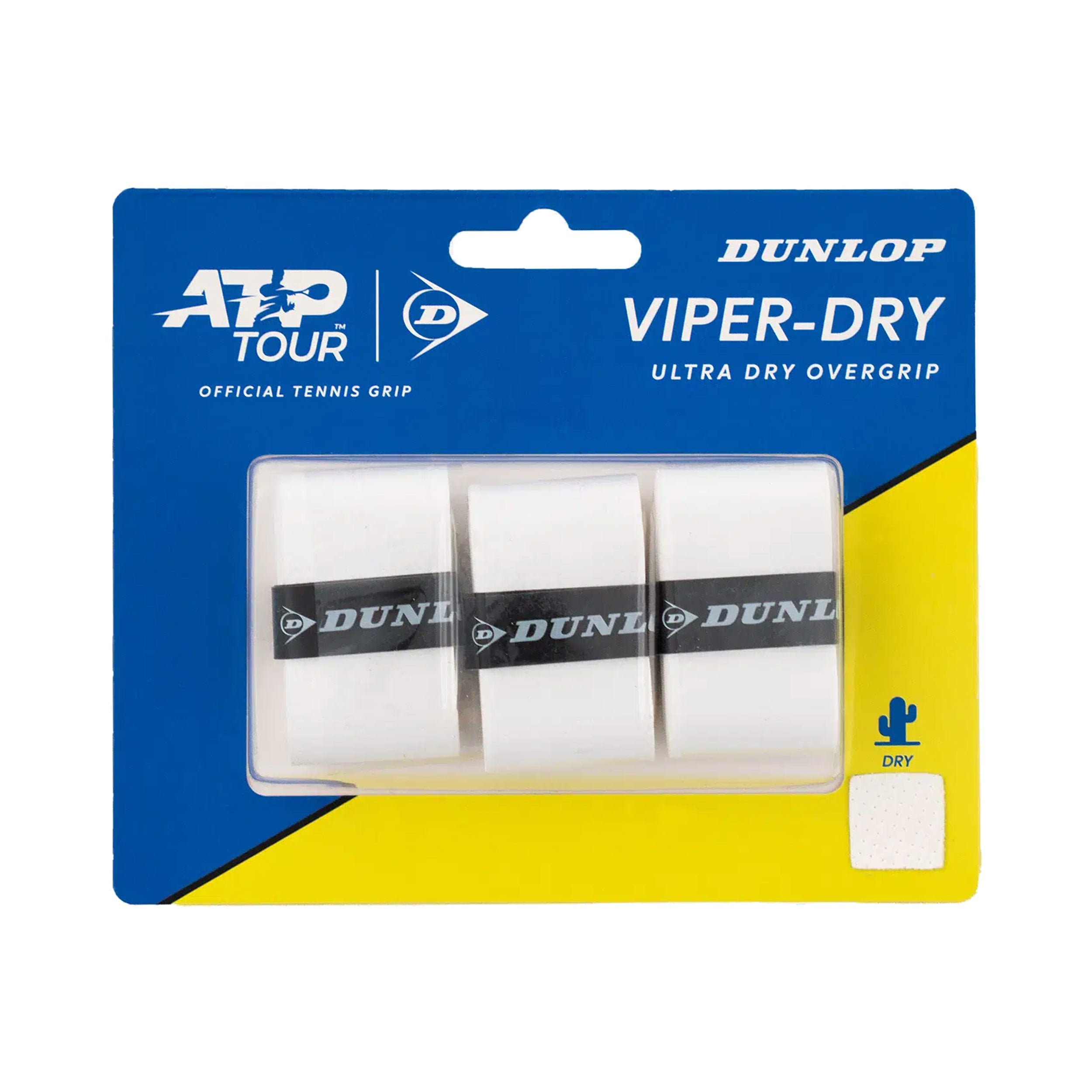 Dunlop Viperdry 3er Pack - weiß
