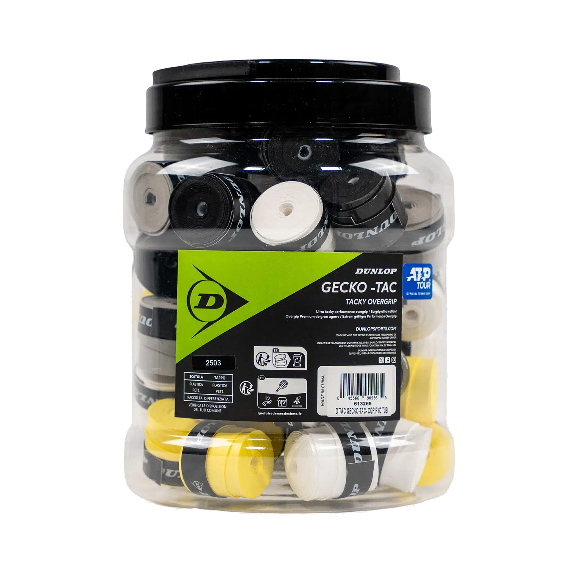 Dunlop Gecko-Tac 60er Pack - mehrfarbig